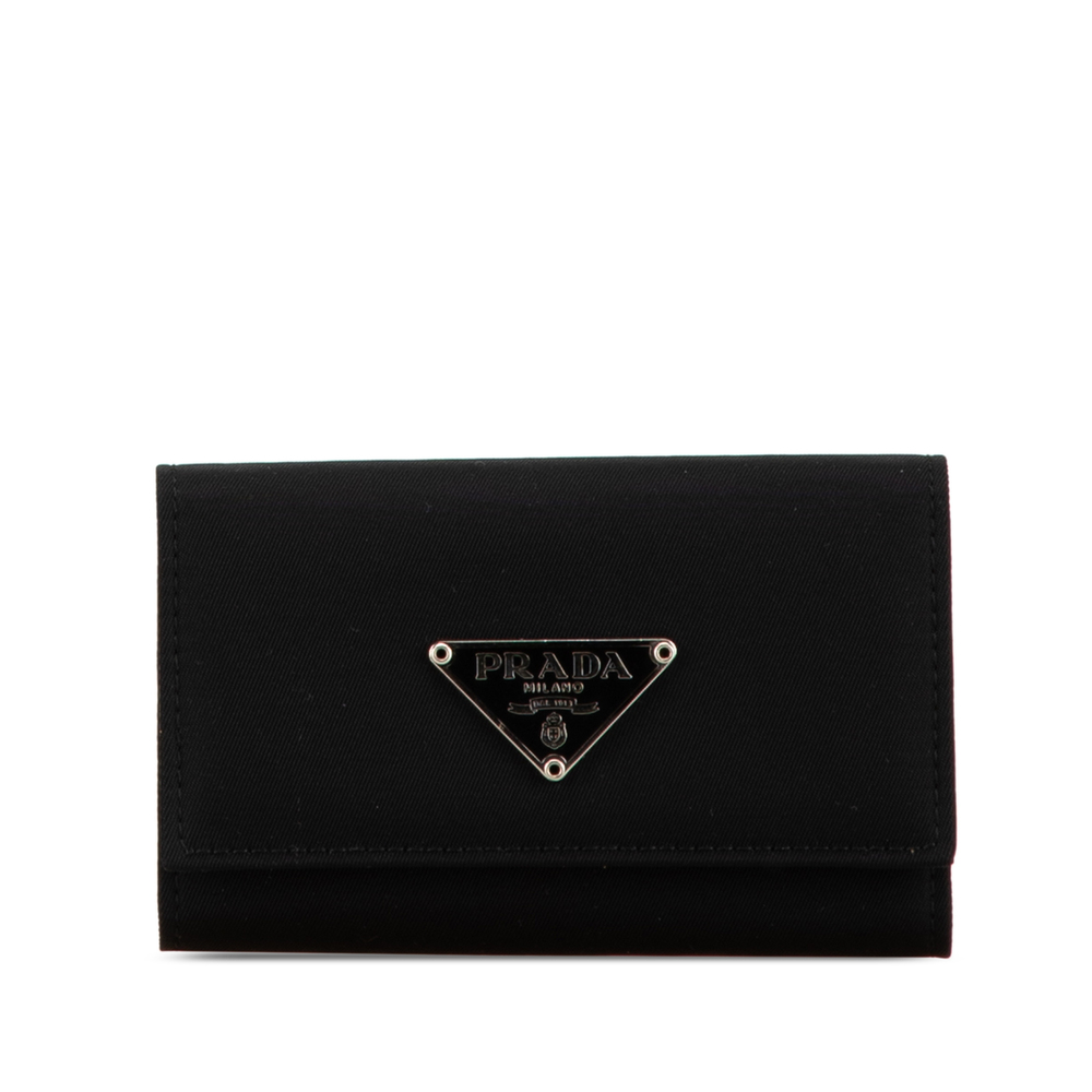 Pre-Loved Prada Tessuto Key Holder
